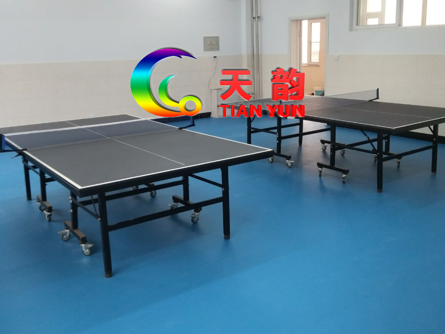 【天韵】乒乓球地胶、乒乓球塑胶地板、乒乓球PVC地胶